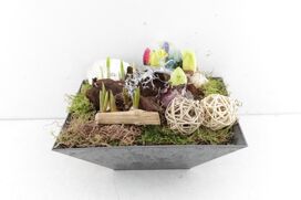 Arr4 Bollenmix Vv4002 - Antraciet Planter Vierkant