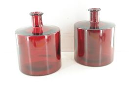 Arr9 Deco Nve - Glas Vaas Pluto Rood
