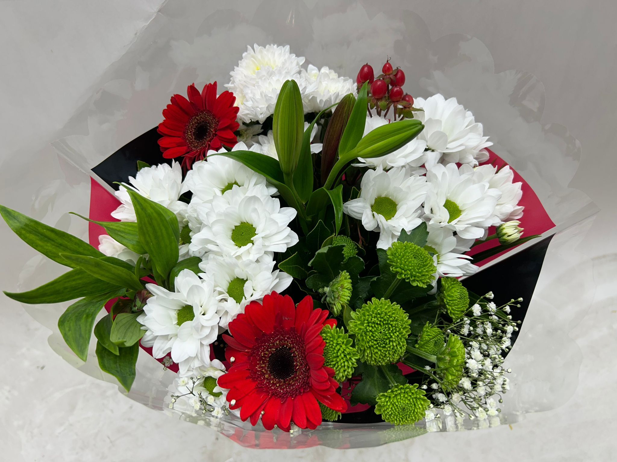 Boeket Super Rood