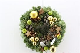 Wr Jingle Bells Gold Green