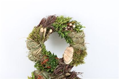 Wr Easter Buxus Hooi Salix Mix 30cm