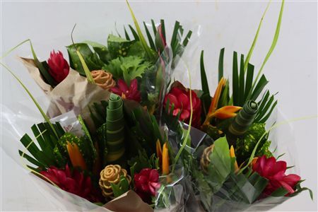 Heliconia Bq Round Aria