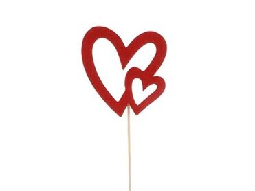 Pick Double Heart L7w0.5h57.5