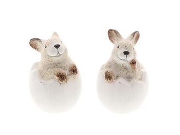 Bunny In Egg 2ass L8w7h11
