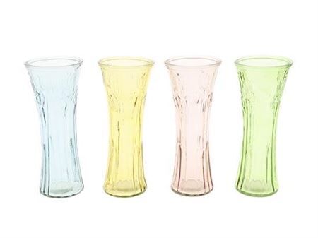 Vase Tulip 4ass H24d10