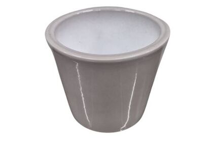 Pot Ceramic Grey 13cm