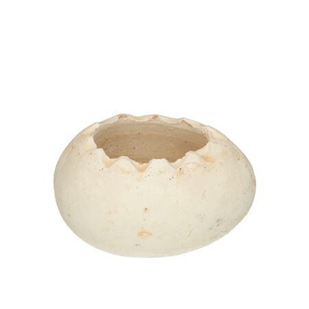Pot Egg Ceramic 15x11cm