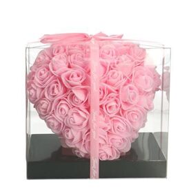 Foam Heart Pink 15cm