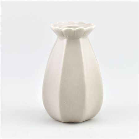 Vase Ceramic Grey D8xh13