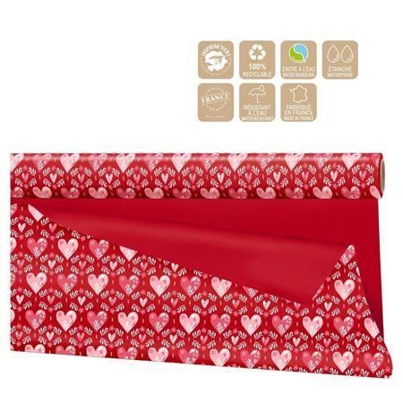 Moederdag Folie Rol Rood 80cm 25m Amara