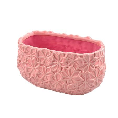 Bowl Stoneware Pink 20*13*10
