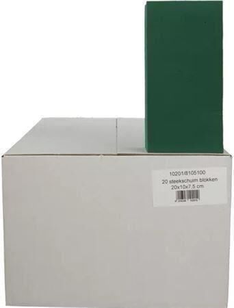 Steekschuim Blok 20x10x7.5cm X20