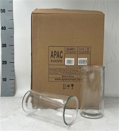 Glass Cylinder D10xh20