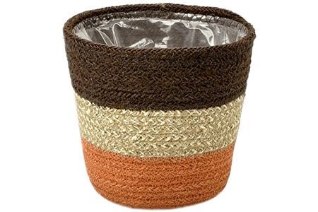 Basket Natural Orange D25
