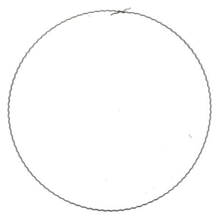 Anneaux de fil plat d25cm