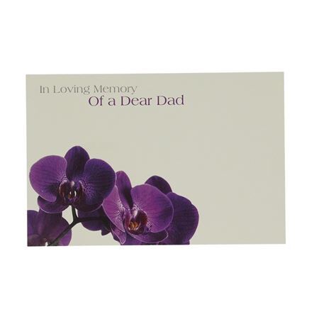 Kaart 9*6cm x50 Memory DAD