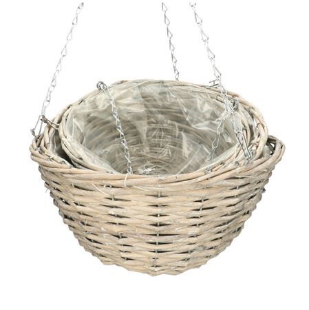 Noble hanging pot S/3 d35*15cm