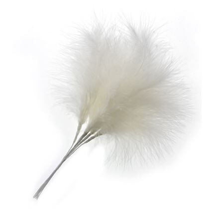 Feather/wire 25cm x6