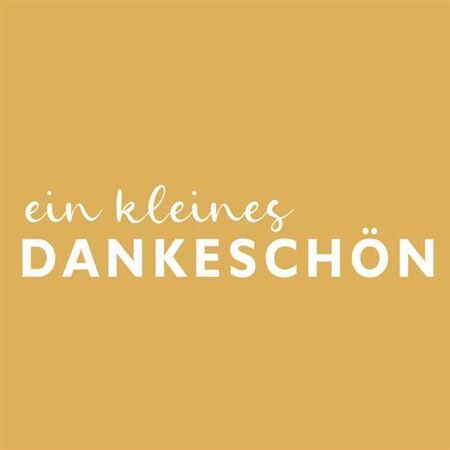 Kaart 7*7cm x20 Dankeschön