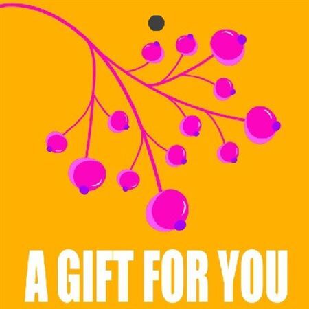 Kaart 7*7cm x20 Gift for you