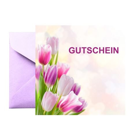Gift voucher D 13*13cm x25