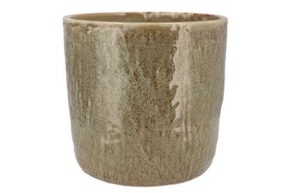Iron Stone Sand Glazed Pot 24x23cm