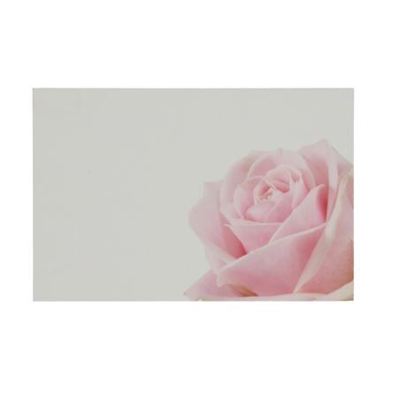 Kaart 9*6cm x50 Rose Pink