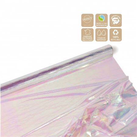 Roll 100cm  10m Irisdescent Clayrton