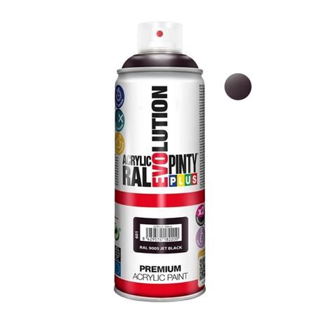 Bombe Colorspray Jet Black 400ml