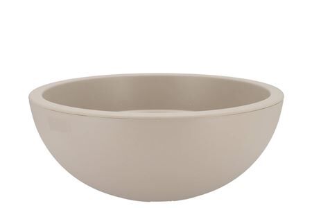Scandic Taupe Bowl 40x16cm