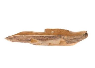 Bowl Teak Boat L70w22h10