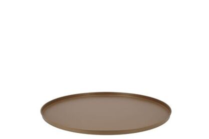 Coaster Dark Gold Tray Metal 37x2cm