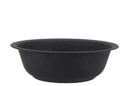 Zinc Basic Black Bowl 32x10cm Nm