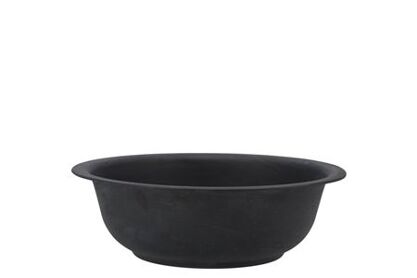 Zinc Basic Black Bowl 26x9cm Nm