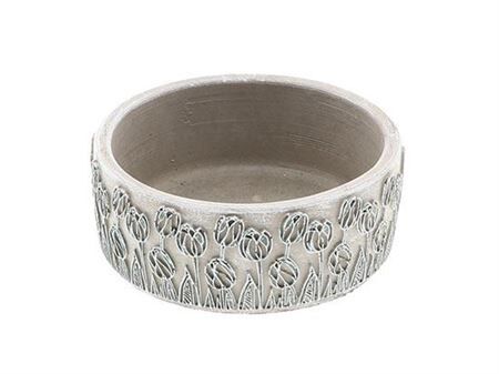 Bowl Tulip Rnd H6d15