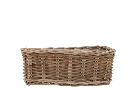 Rattan Kuboo Pot Balcony 40x15x17cm
