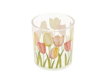 Tealight Tulip H8d7.5