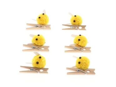 Bee Buzz On Clip 6pcs L10w3h15