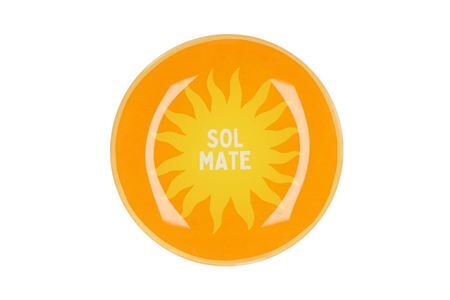 Plate Round Sun 18x18x2cm