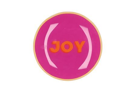 Plate Round Joy 18x18x2cm