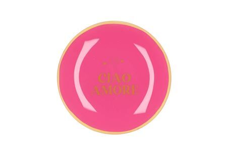 Plate Round Ciao A More 18x18x2cm