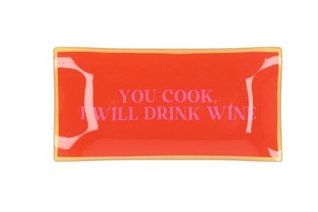 Plate Rectangle You Cook 20x10x2cm