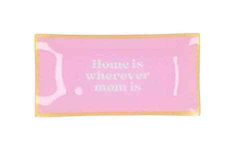 Plate Rectangle Home Is 20x10x2cm