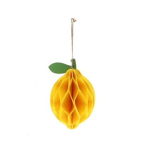 Deco hanger lemon d12*20cm