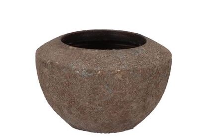 Bali Indonesian Grey Bowl D20x13cm