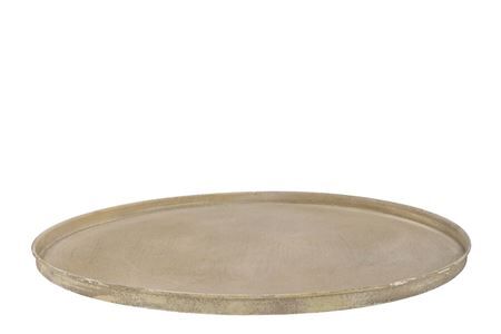 Coaster Cozy Gold Matt Tray Metal 56x2cm