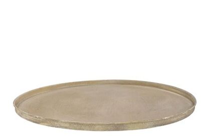 Coaster Cozy Gold Matt Tray Metal 56x2cm