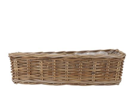 Rattan Kuboo Pot Balcony 60x15x17cm