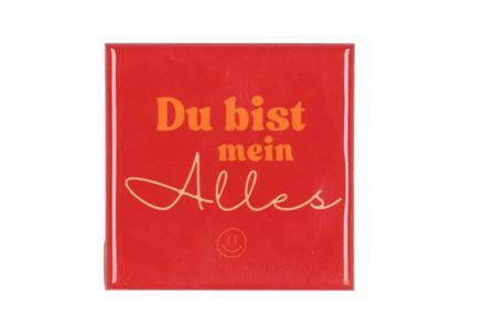 Tile Du Bist Pink 10x10x1cm Nm