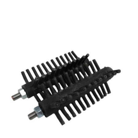Brosse dure+fil 175mm x2